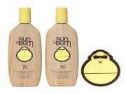 Sun Bum Original SPF 70 Sunscreen Lotion | Vegan and Reef Friendly (Octinoxate & Oxybenzone Free) Broad Spectrum Moisturizing UVA/UVB Sunscreen with Vitamin E | 8 oz (Pack of 2)