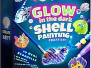 EPUMP Shell Painting Kit for Kids - Glow in The Dark Arts and Crafts for Boys Girls Ages 6-12, Kids Crafts 8-12, Art Supplies, Creative Arts and Crafts Toys Christmas Birthday Party Gifts